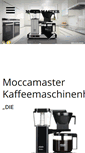 Mobile Screenshot of moccamaster.de
