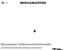 Tablet Screenshot of moccamaster.de
